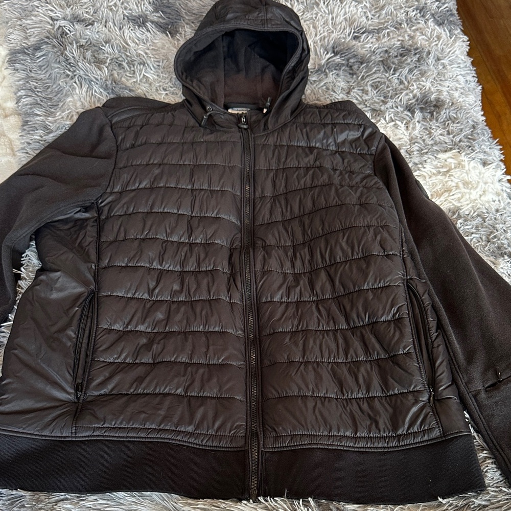 G—Timberland Men's Black Puffer Jacket/Vest